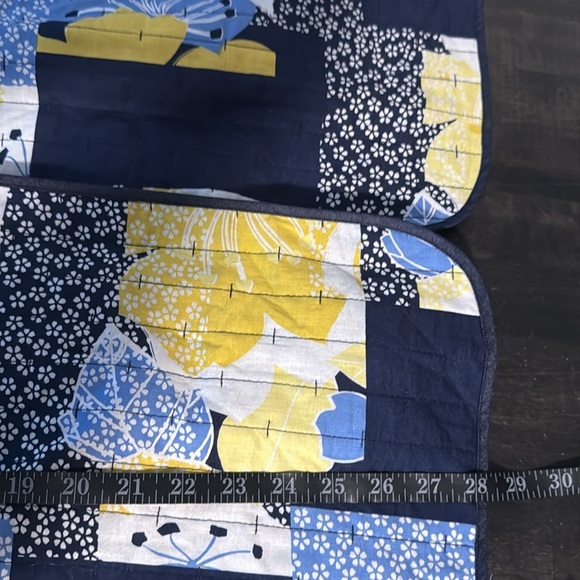 Alfred Dunner Navy Quilted Print Lightweight Reversible Jacket Size 1x - Picture 6 of 6